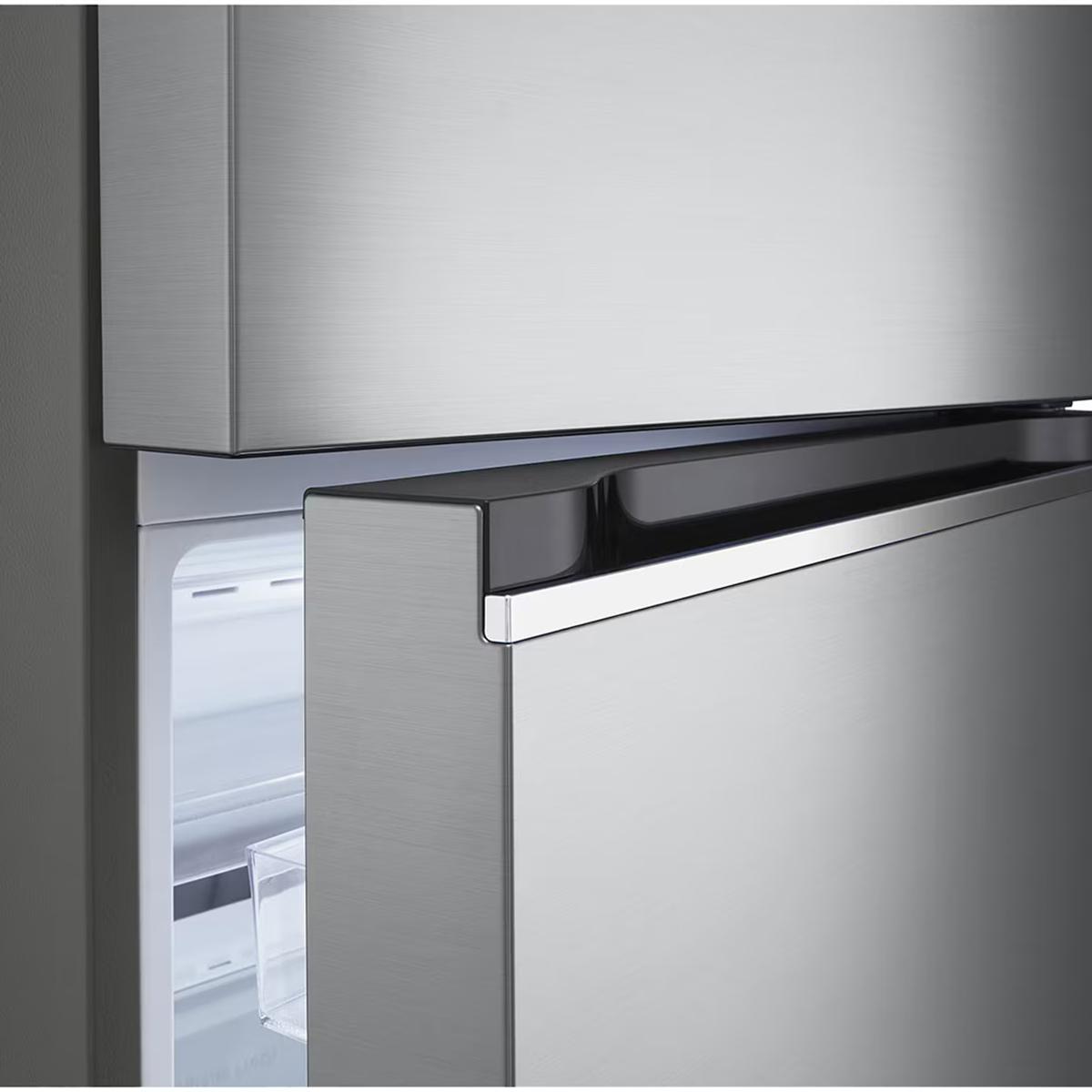 Heladera Top Freezer 395L LG Smart Inverter VT40MPY Thinq Plata